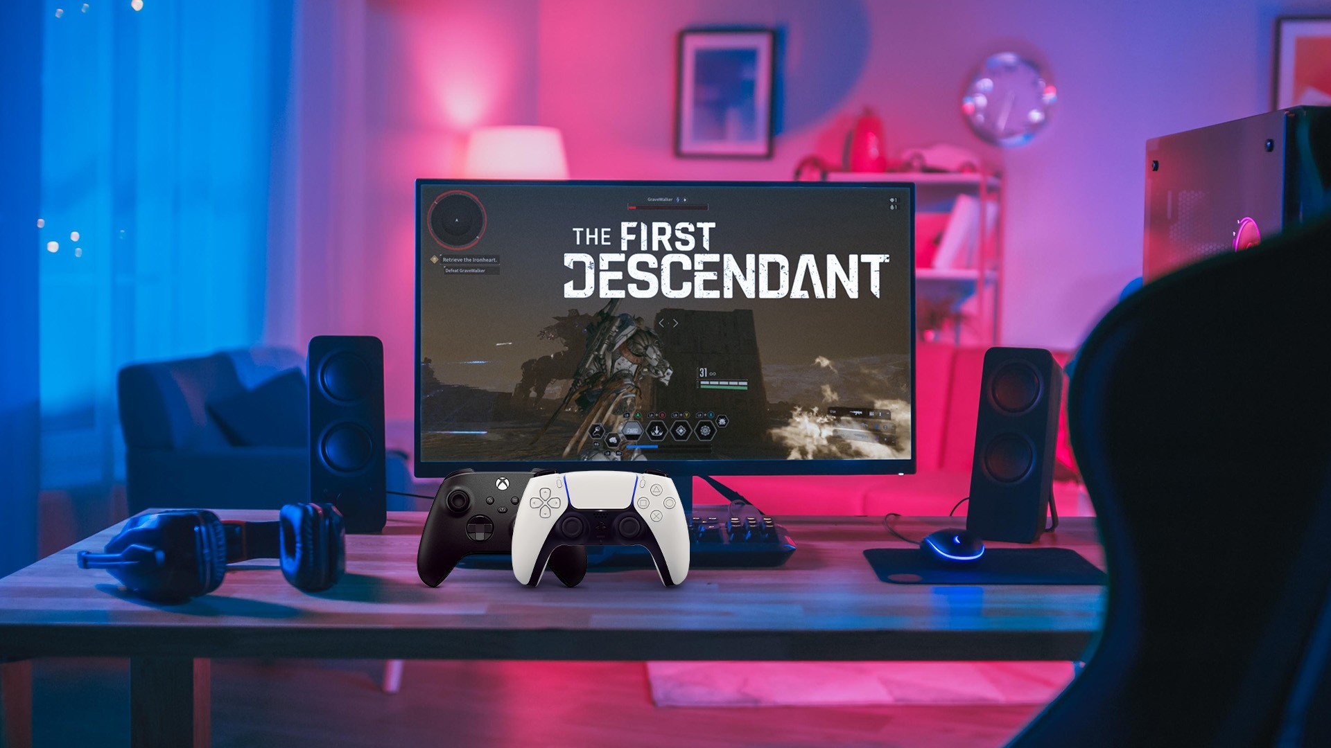 NOVO JOGO GRATIS COM CROSSPLAY ENTRE PC E CONSOLE: THE FIRST DESCENDAN