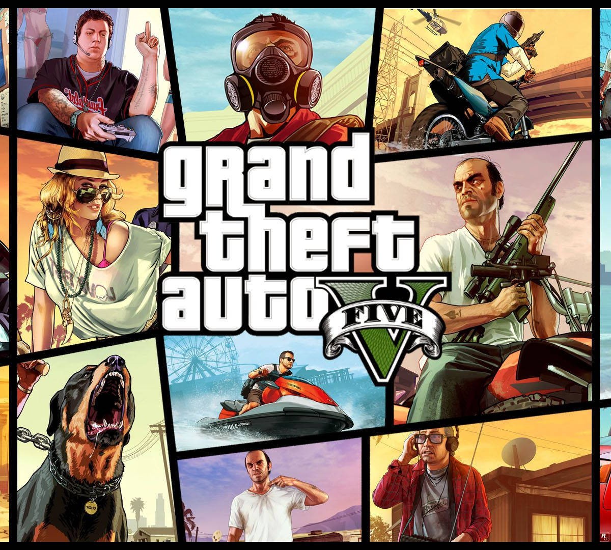 Game Grand Theft Auto GTA V - PS3 - SR Games - Jogos, consoles