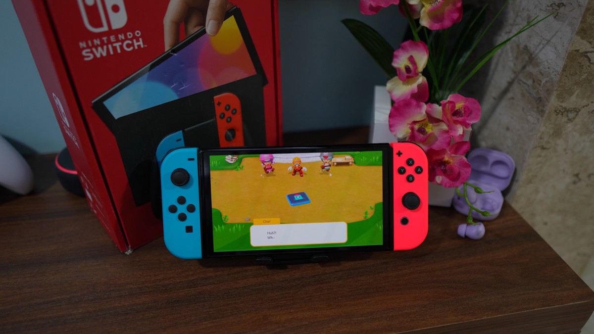 OLED + Mario Wonder grátis: bundle completo do Nintendo Switch surge em oferta especial