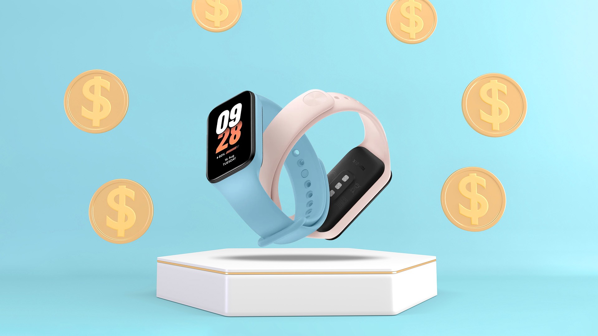 Smartwatch XIAOMI Redmi Watch 3 (Bluetooth - Até 12 dias de autonomia -  Marfim)