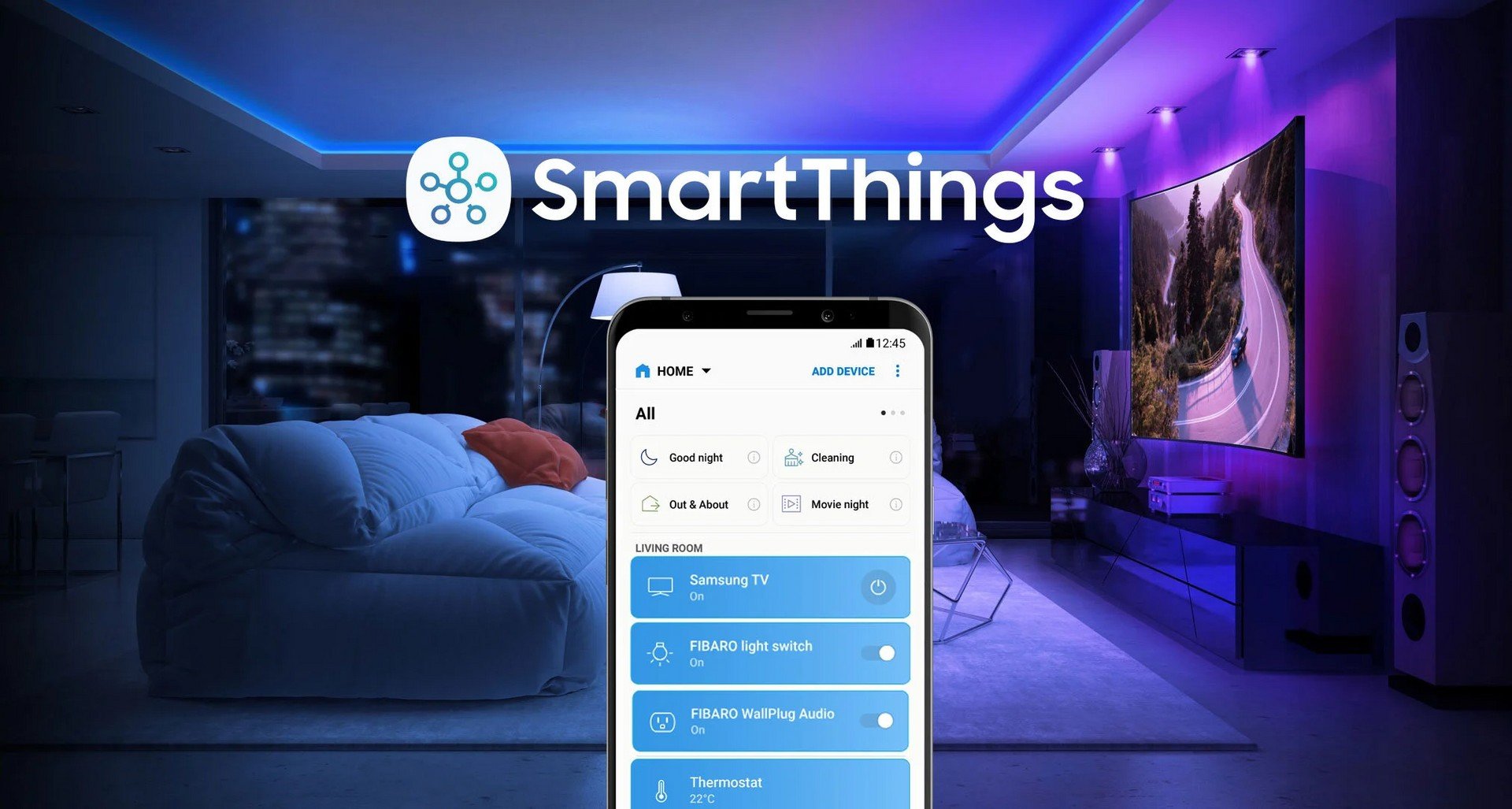 Samsung SmartThings recebe novo ícone e duas novas funções