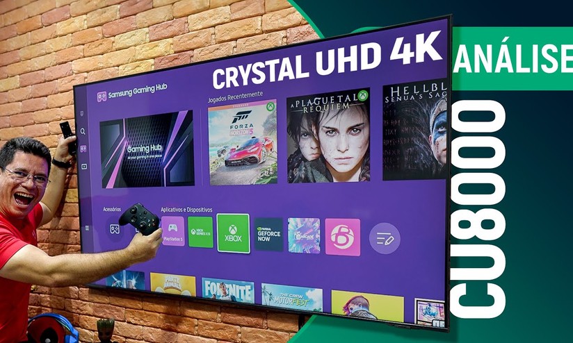 TVs da Samsung recebem apps do Xbox Cloud Gaming e GeForce Now