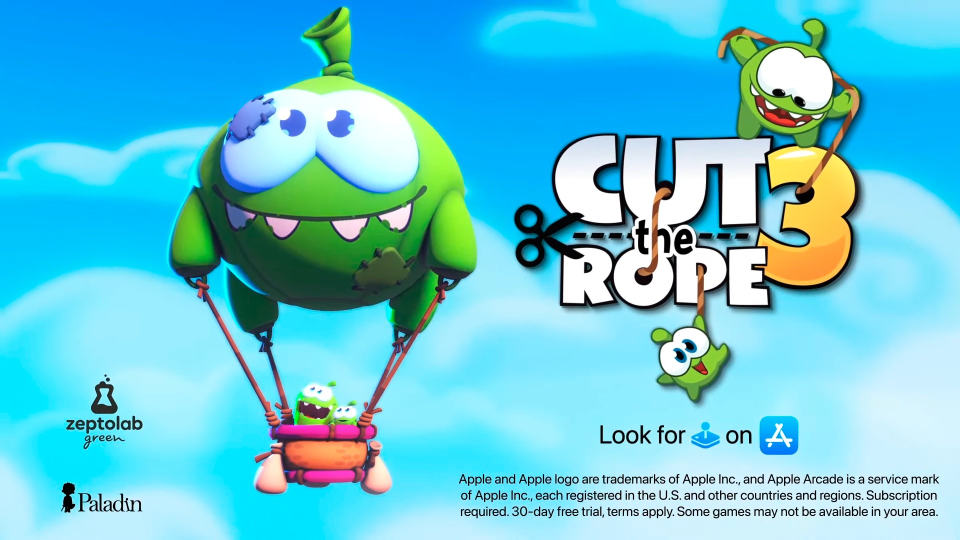 Apple Arcade: Cut the Rope 3 chega de forma exclusiva ao catálogo 