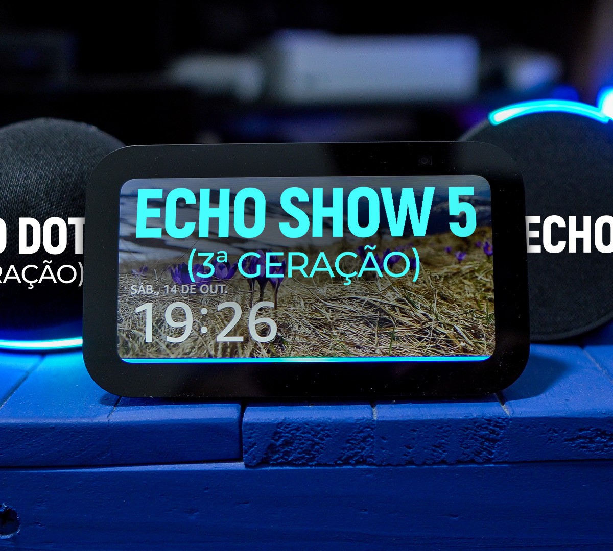 Amazon Echo Show 5 (3ª geração), Dot 5 e Pop: som melhor e Alexa