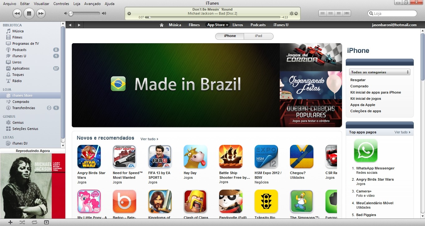 Apps do iPhone: outubro 2013