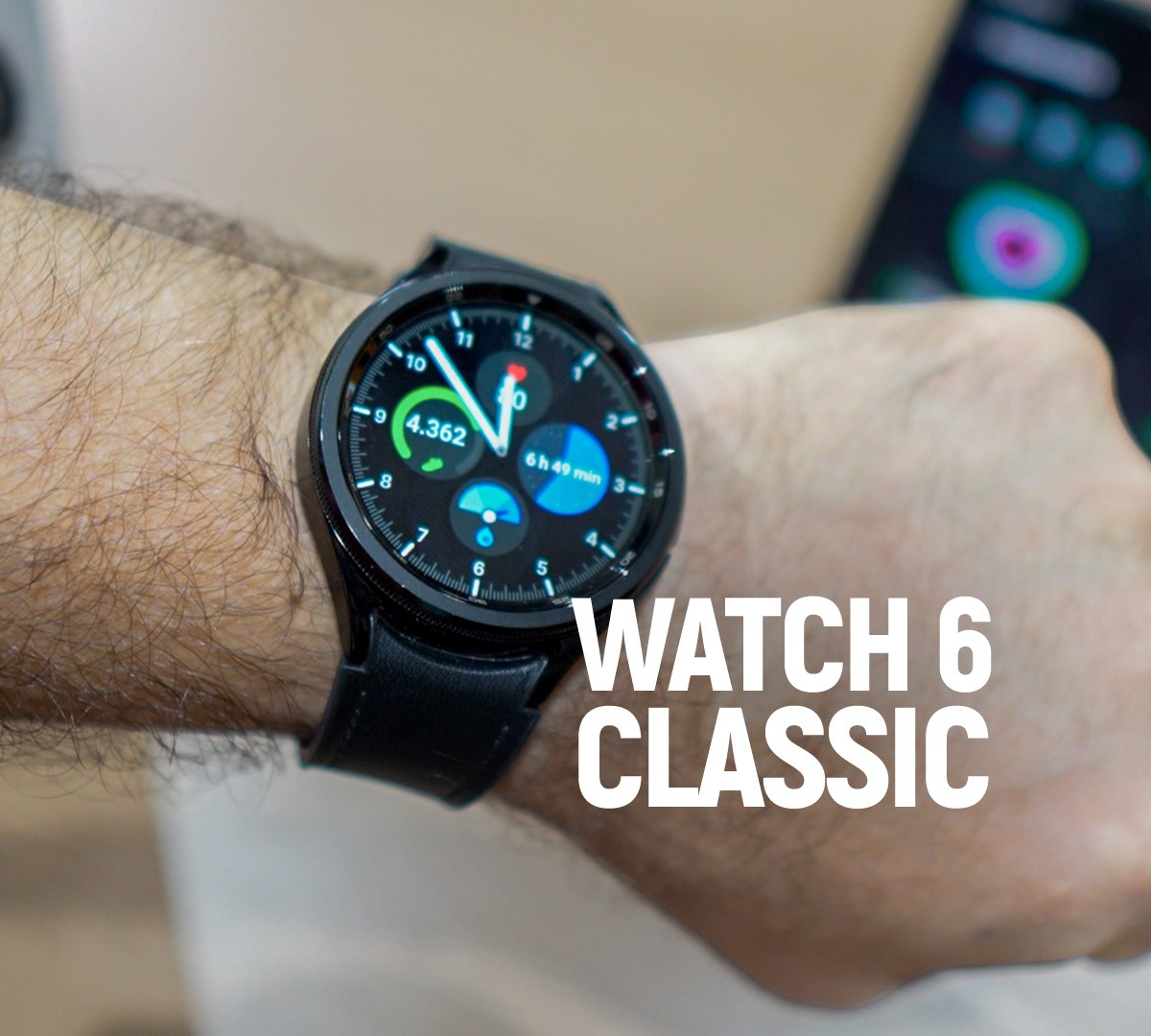 Samsung Galaxy Watch6 Classic: relógio com tela Super AMOLED e