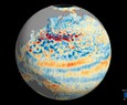 Satlite da NASA mostra diferenas no nvel global do mar