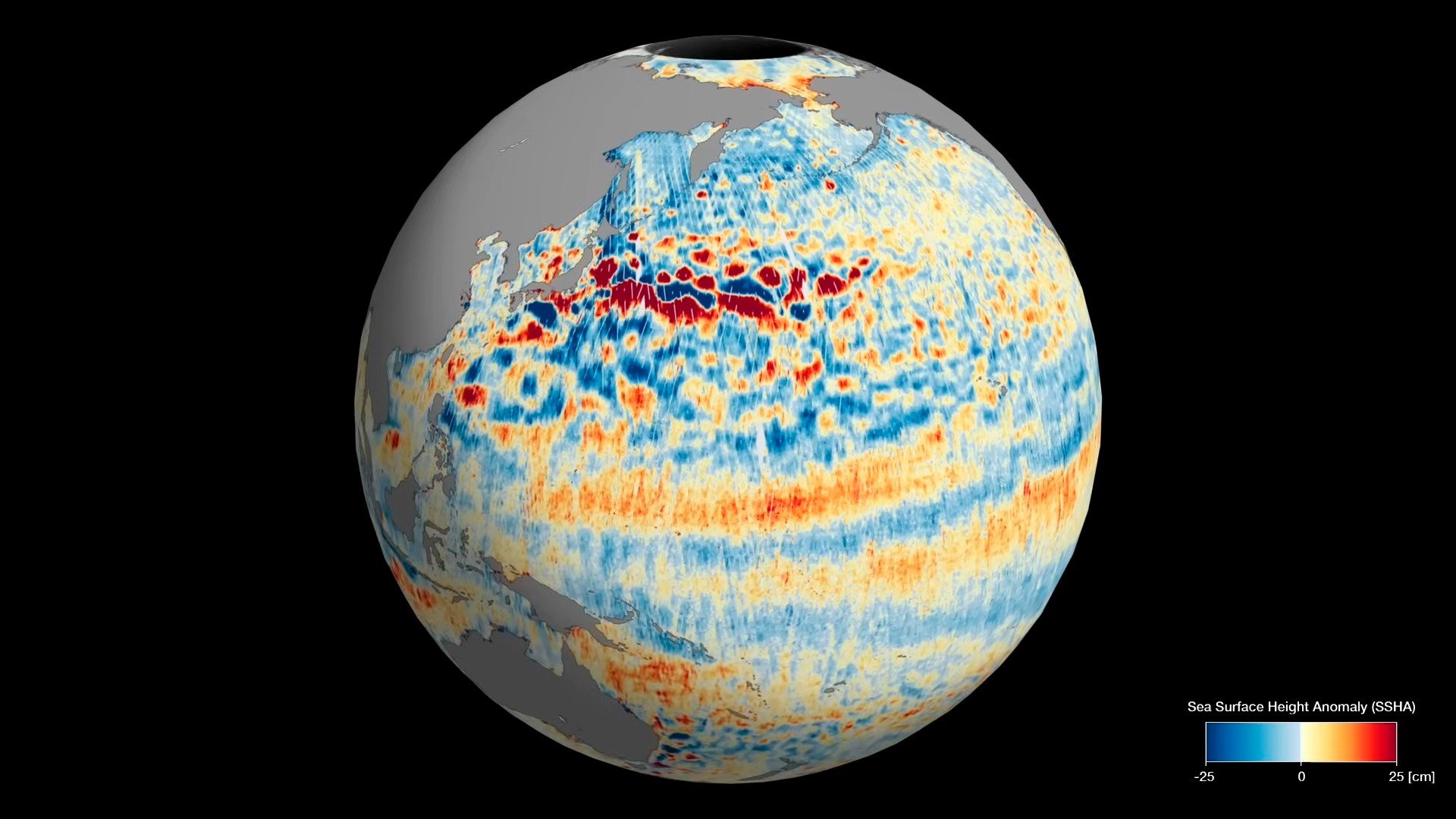 NASA satellite shows differences in global sea level - Archyde