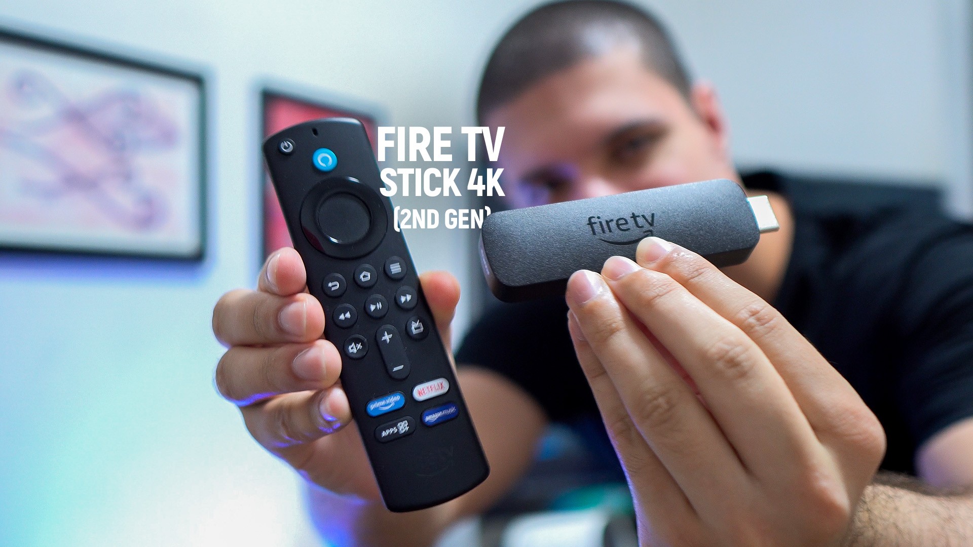 ADAPTADOR  FIRE TV STICK 4K GEN2 ALEXA S/G