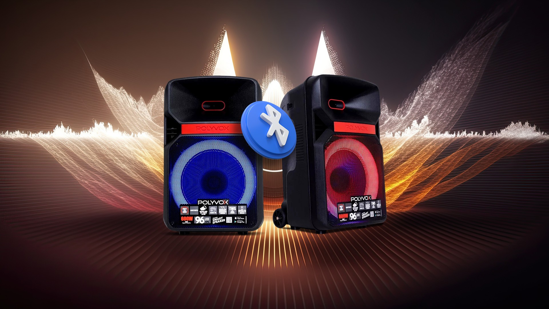 Polyvox launches Bluetooth speaker with 600W power and battery life of ...