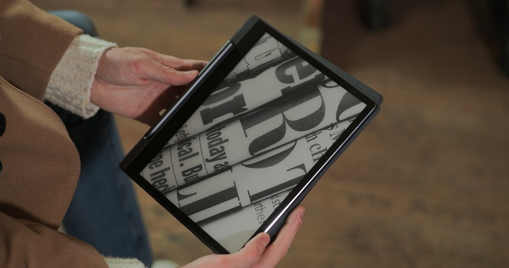 Lenovo Smart Paper desafia Kindle com jeitão de tablet e caneta stylus