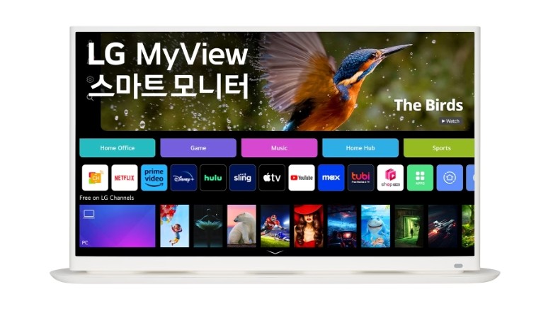 LG anuncia monitor inteligente MyView com tela IPS de 32 polegadas