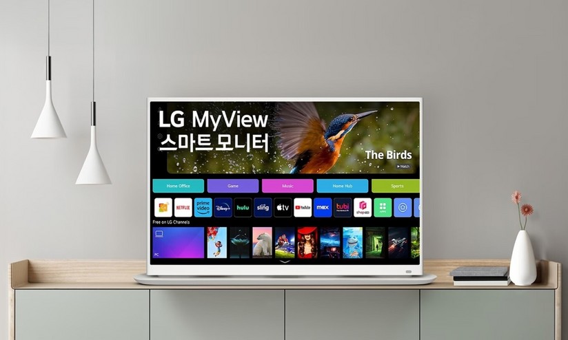 2024年モデル LG myview Smart Monitor 32インチ4K LG anuncia monitor inteligente MyView com tela IPS de 32 polegadas