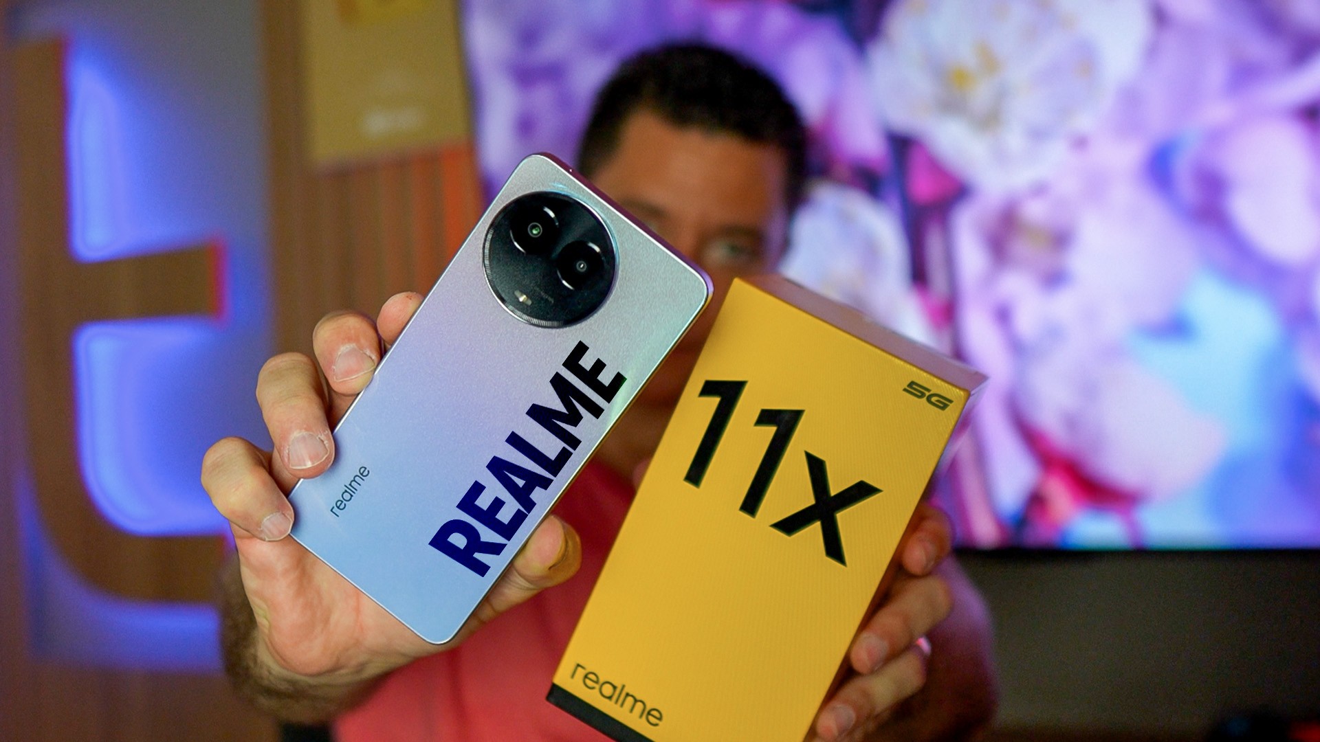 Realme 11x midrange cell phone with the best value for money in the