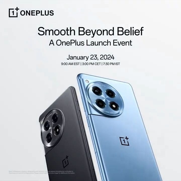 OnePlus 12 e 12R têm data de lançamento global confirmada para