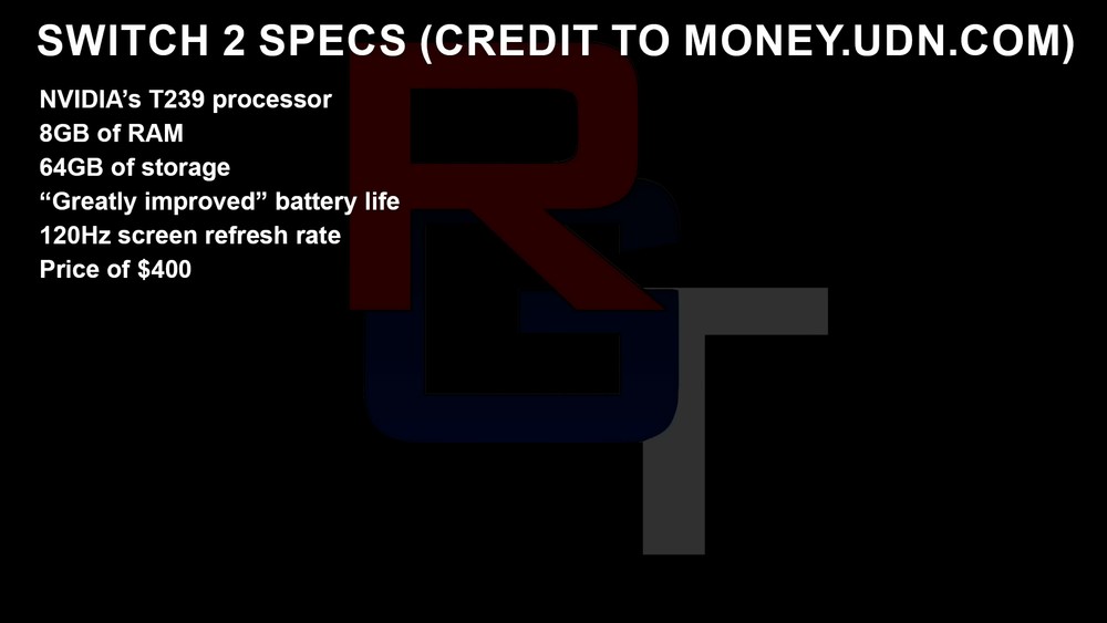 Nintendo Switch 2 | Console pode ter até 12GB de RAM e estas outras novidades