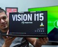 Positivo Vision i15: notebook with Linux and LED bar focused on work |  an