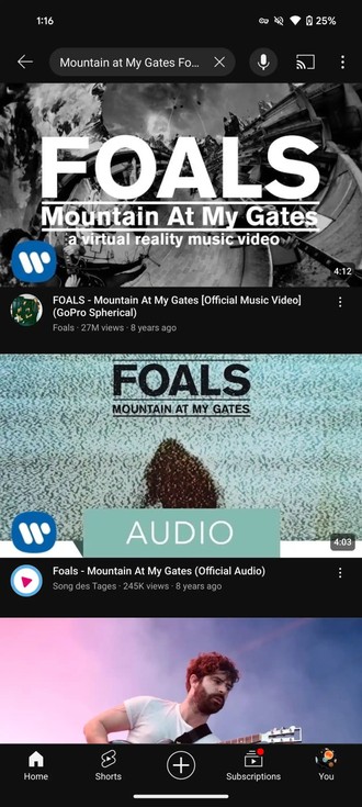 YouTube Music finalmente obtiene la función de identificación de música