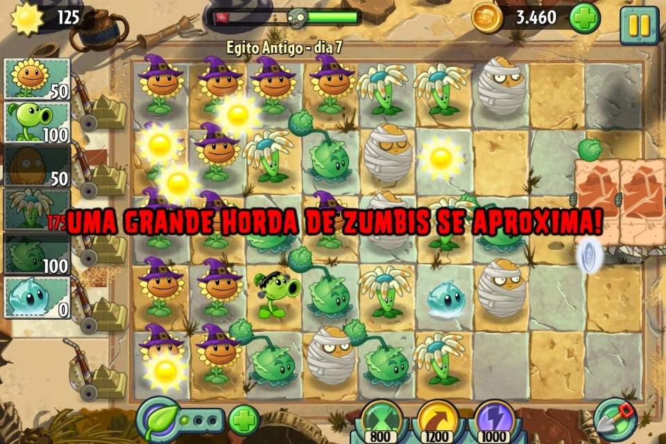 Novo mundo do jogo Plants vs. Zombies 2 será liberado em breve para iPhone  e iPad »
