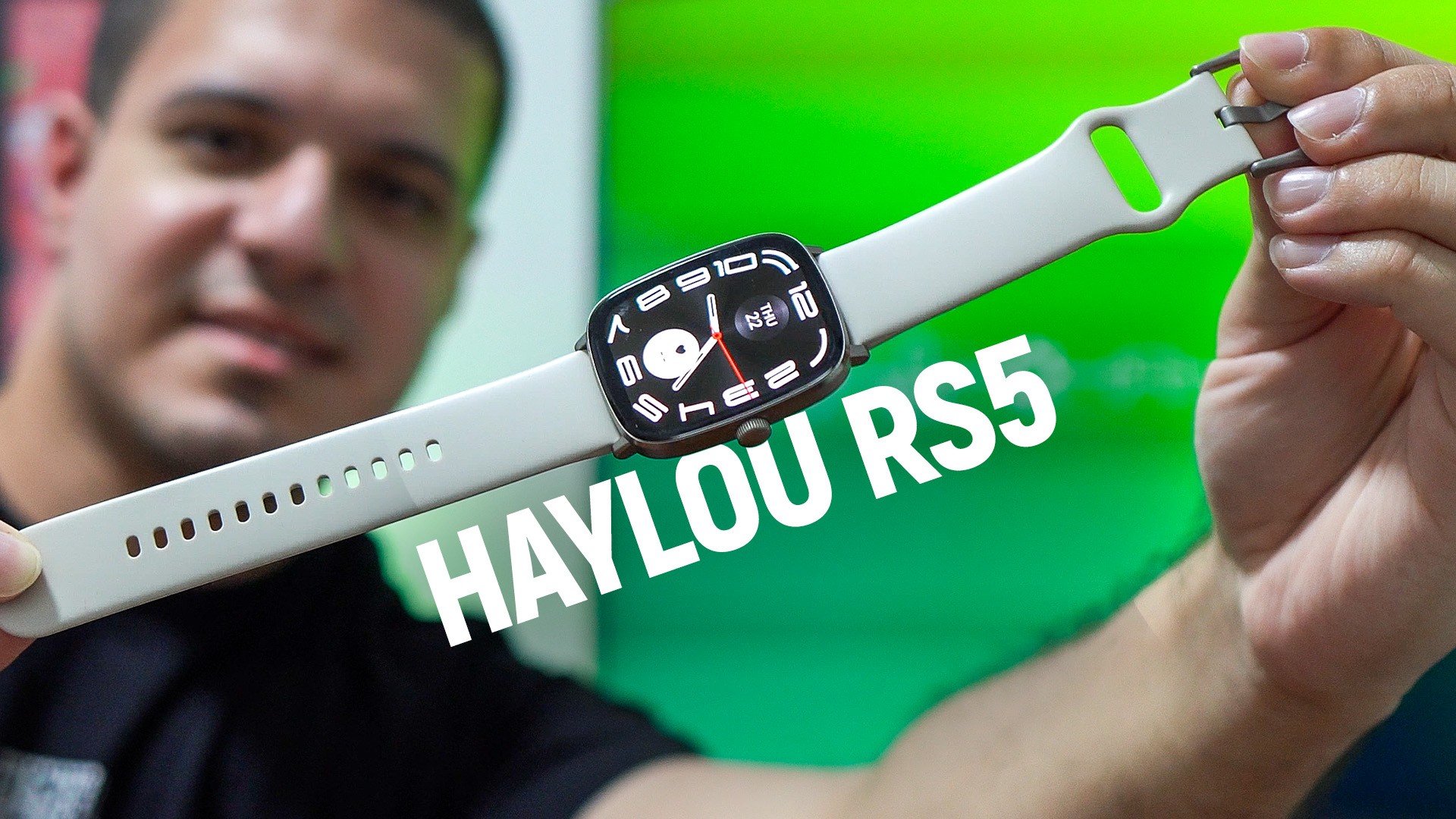 Haylou RS5: basic smart watch with good battery and AMOLED screen |  Analysis / Review