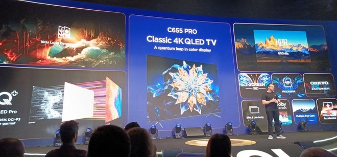 Gigante! TCL anuncia a maior TV QD-Mini LED do mundo e mais produtos no Brasil