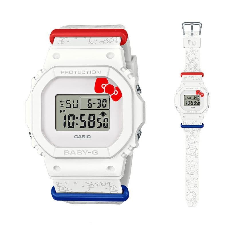 CASIO G-SHOCK HELLO KITTY 50周年モデル HELLO KITTY x G-SHOCK コラボレーションモデル | G-SHOCK 腕時計