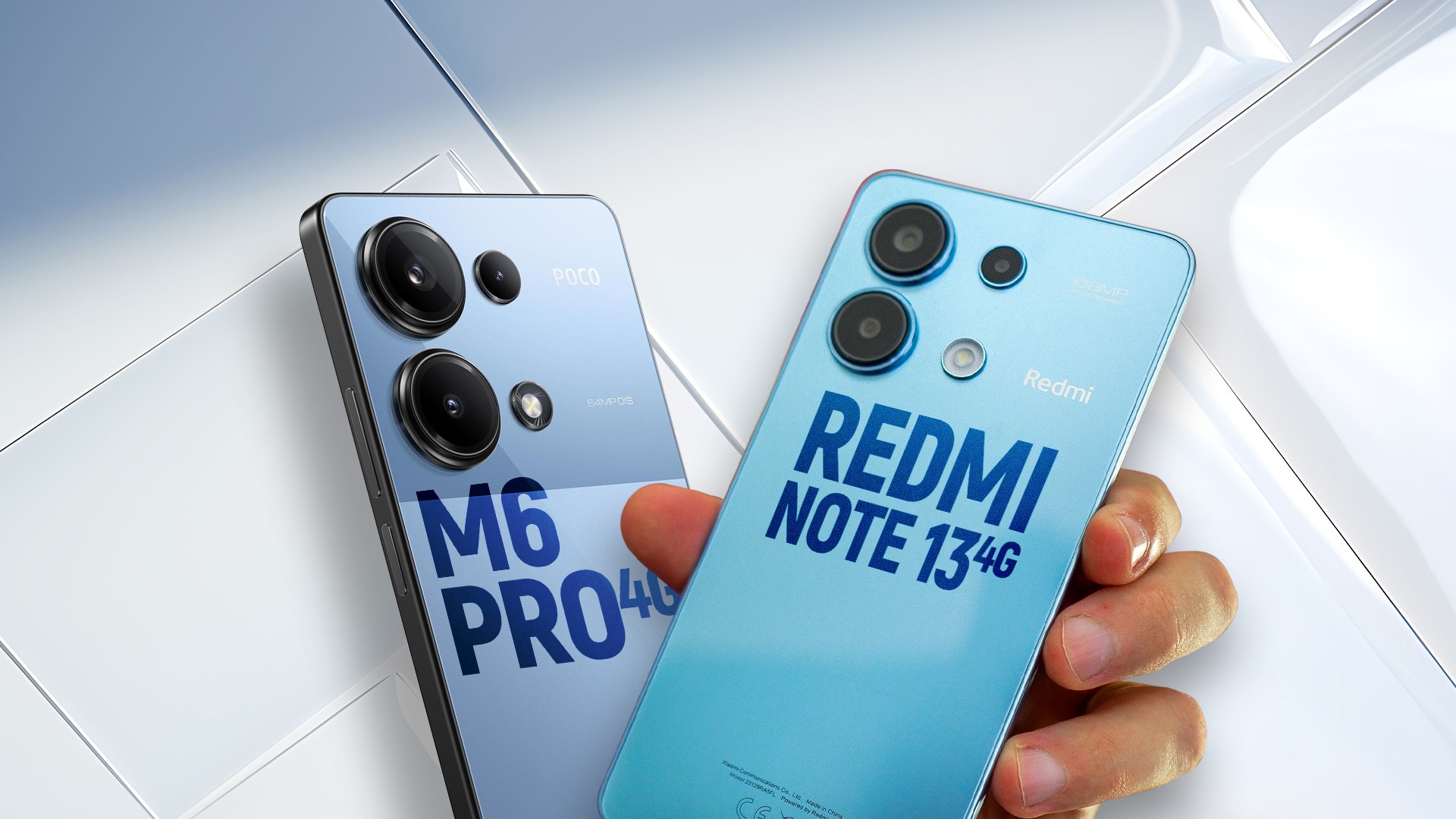 POCO M6 Pro vs Redmi Note 13 melhor celular Xiaomi com 4G é de qual linha? Comparativo