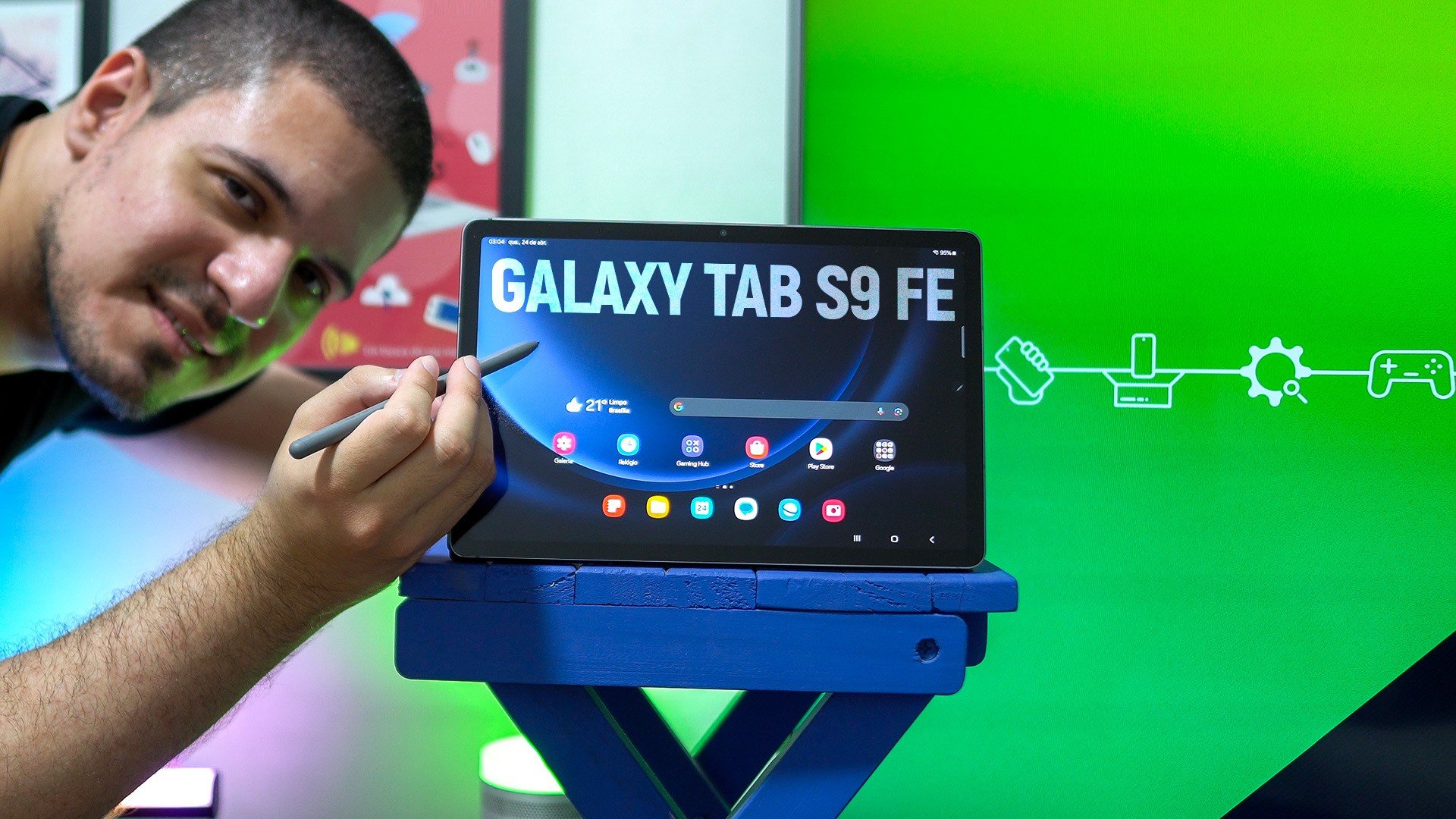 Galaxy Tab S9 FE: melhor tablet Samsung em custo-benefcio? | Anlise / Review