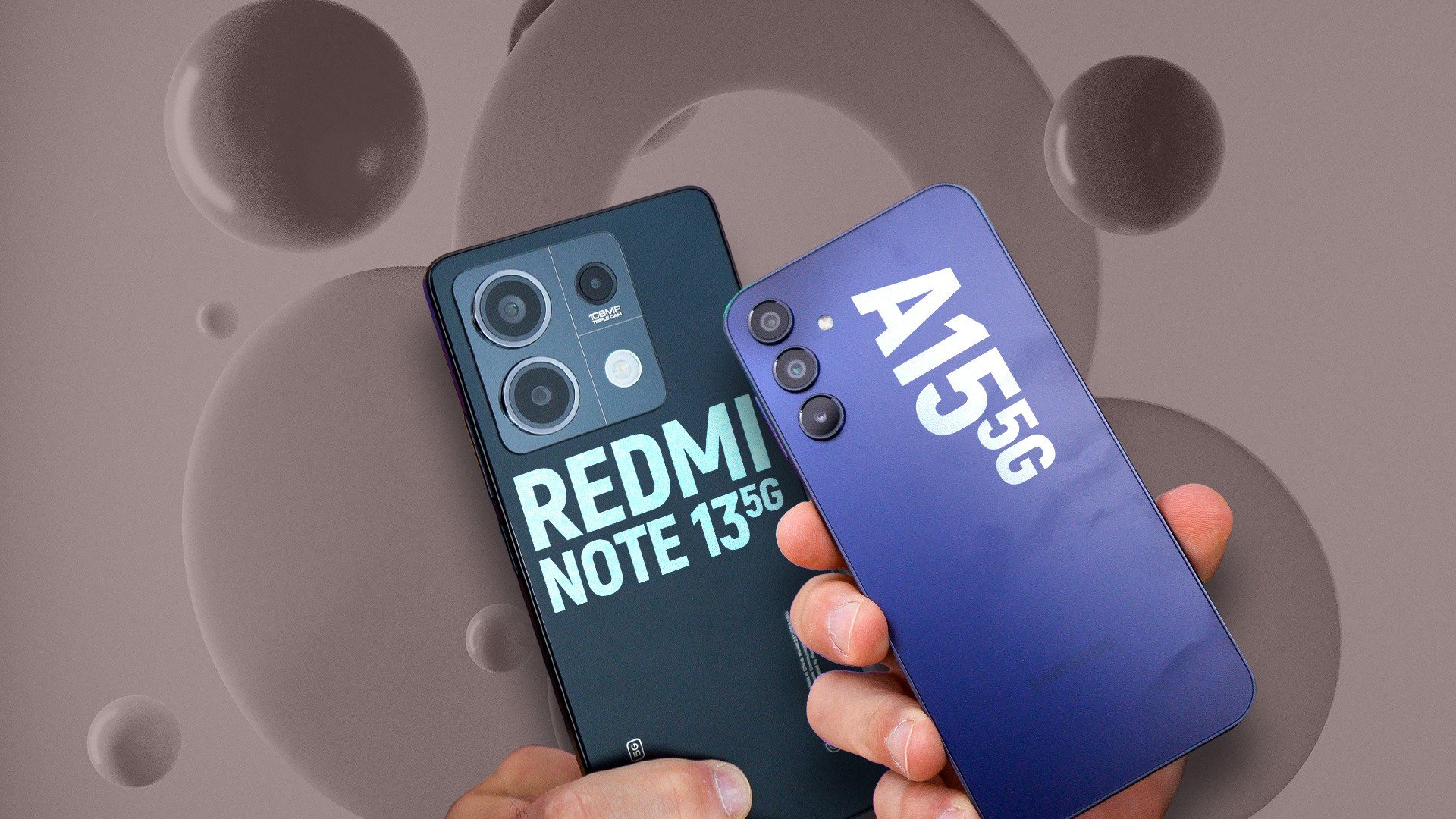 Redmi Note 13 vs Galaxy A15 : meilleur téléphone portable 5G abordable Xiaomi ou Samsung ?  |  Comparatif