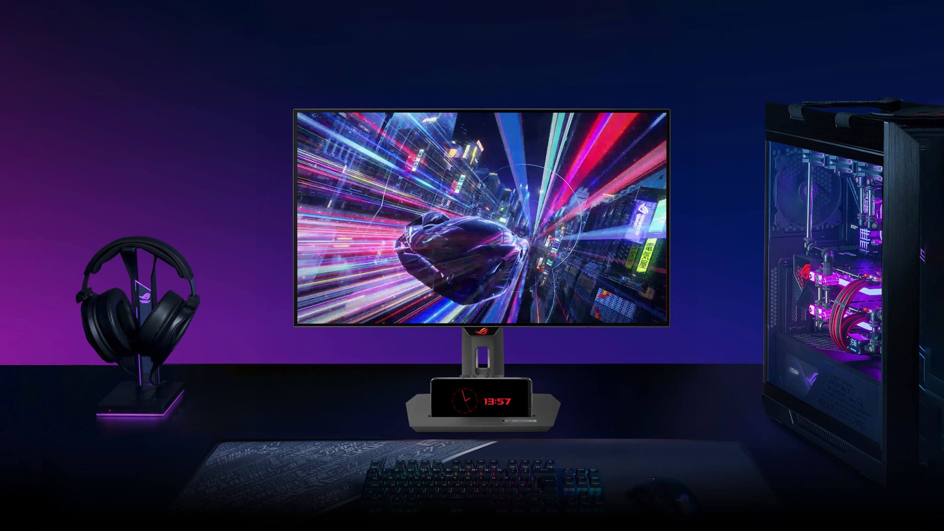 ASUS lança monitor gamer ROG Strix com tela W-OLED, resolução Quad