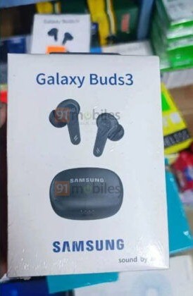 Samsung Galaxy Buds 3 tem design e specs confirmadas em imagem