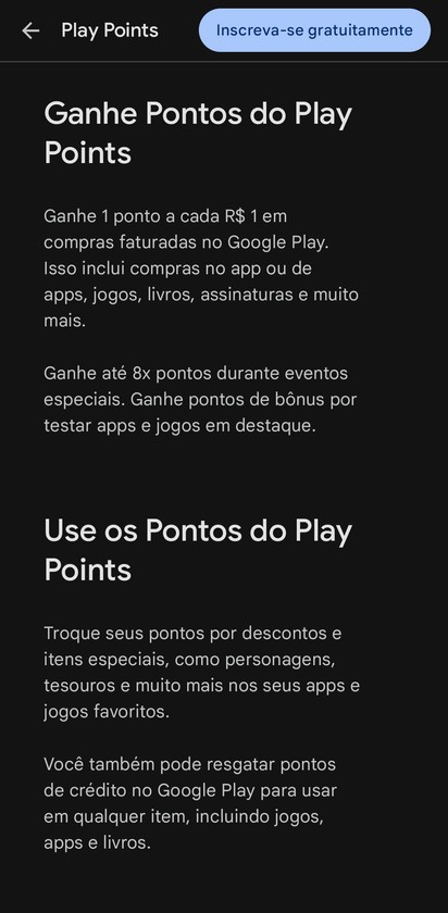 Como ganhar dinheiro de graça pra gastar na Google Play Store