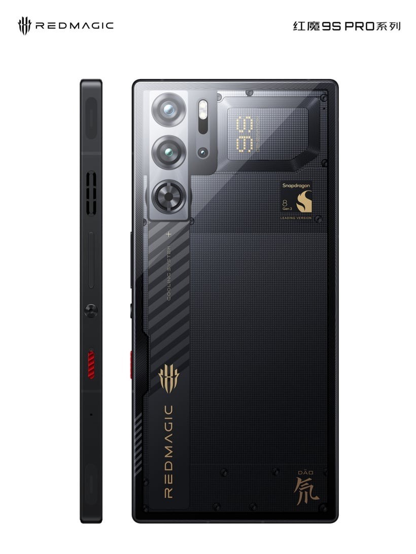 RedMagic 9S Pro surge em imagens após ter Snapdragon 8 Gen 3