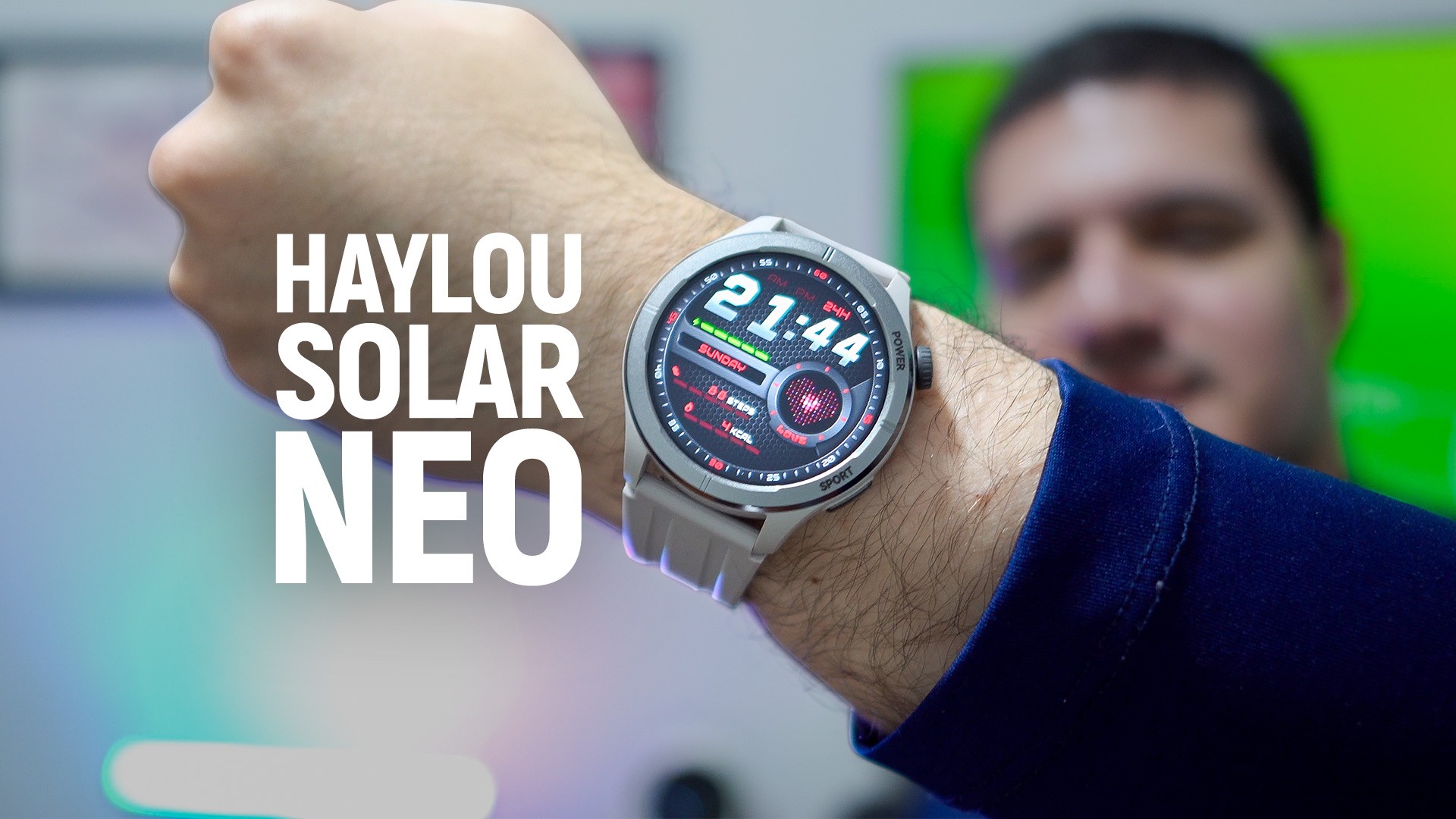 Haylou Solar Neo: relógio inteligente resistente acerta no custo-benefício | Análise / Review
 #ÚltimasNotícias