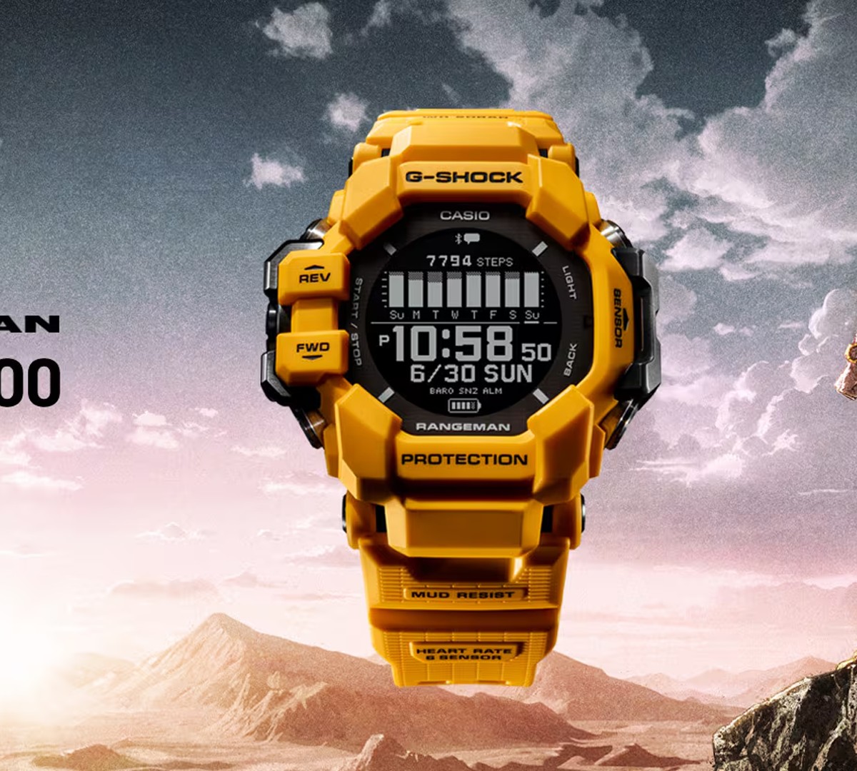 Casio lanca G Shock RANGEMAN com resistencia extrema GPS monitor cardiaco SpO2 e mais Tudocelular