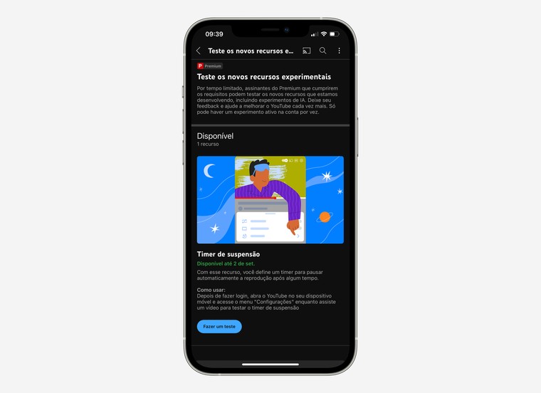 Hora de dormir: YouTube testa recurso que pausa vídeos automaticamente após  tempo definido - Tudocelular.com