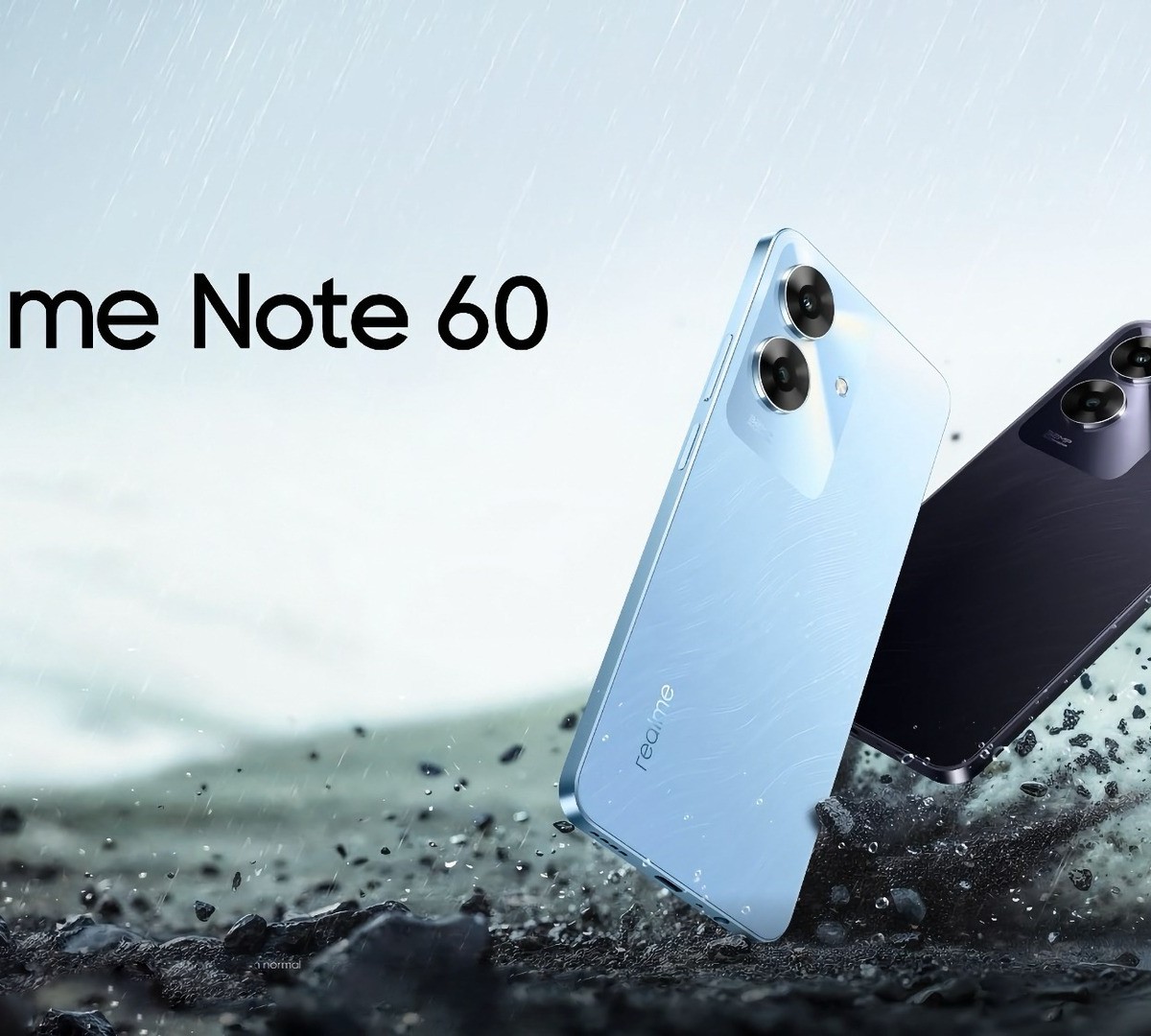 Realme Note 60 é anunciado com tela de 90 Hz, câmera de 32 MP e