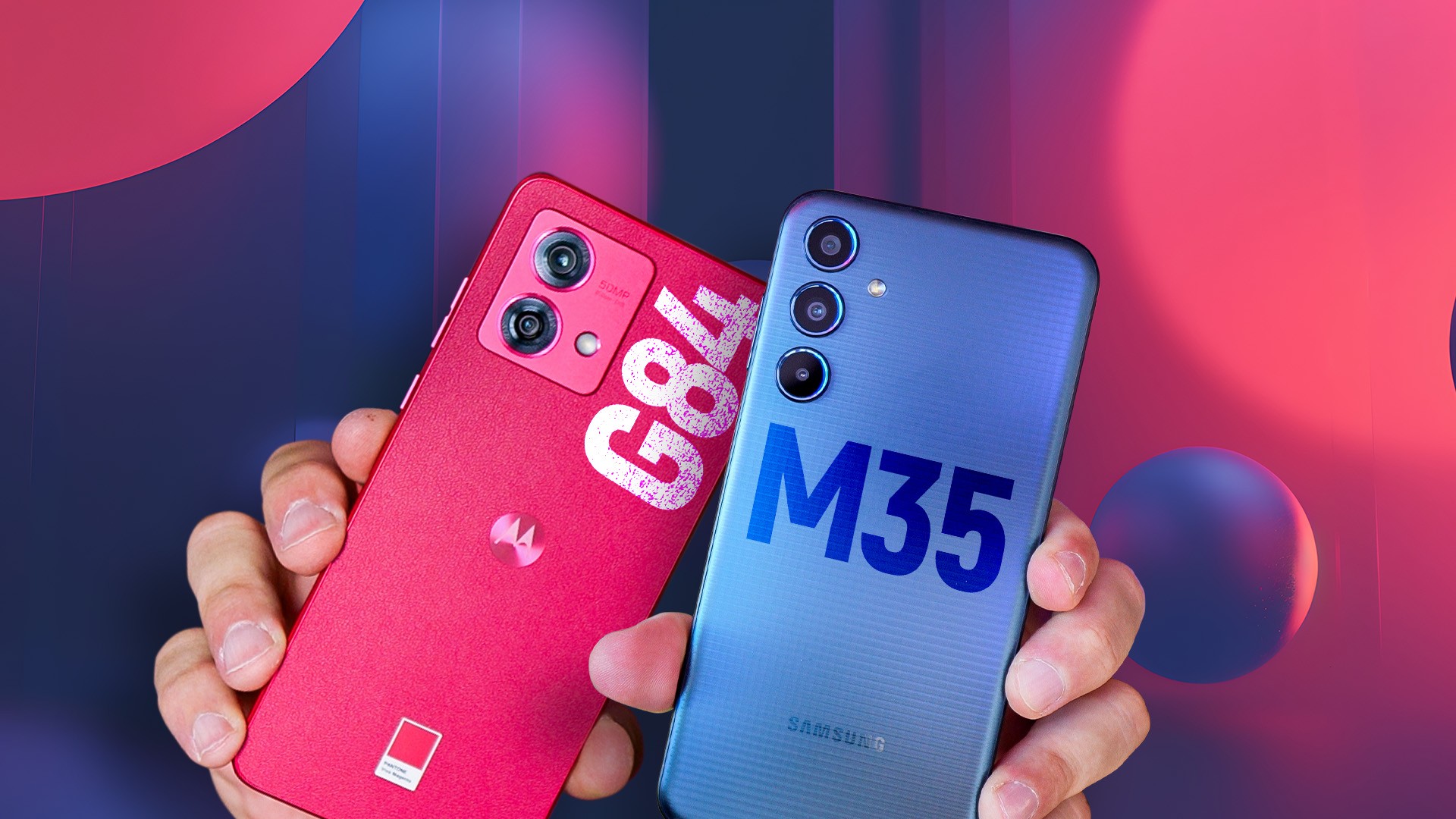 Galaxy M35 vs Moto G84: Prioritizing Power or Style