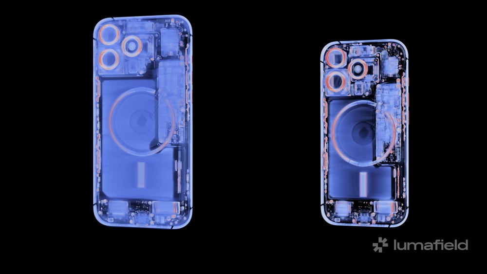 iPhone 16 Pro e Pro Max são desmontados revelando bateria
