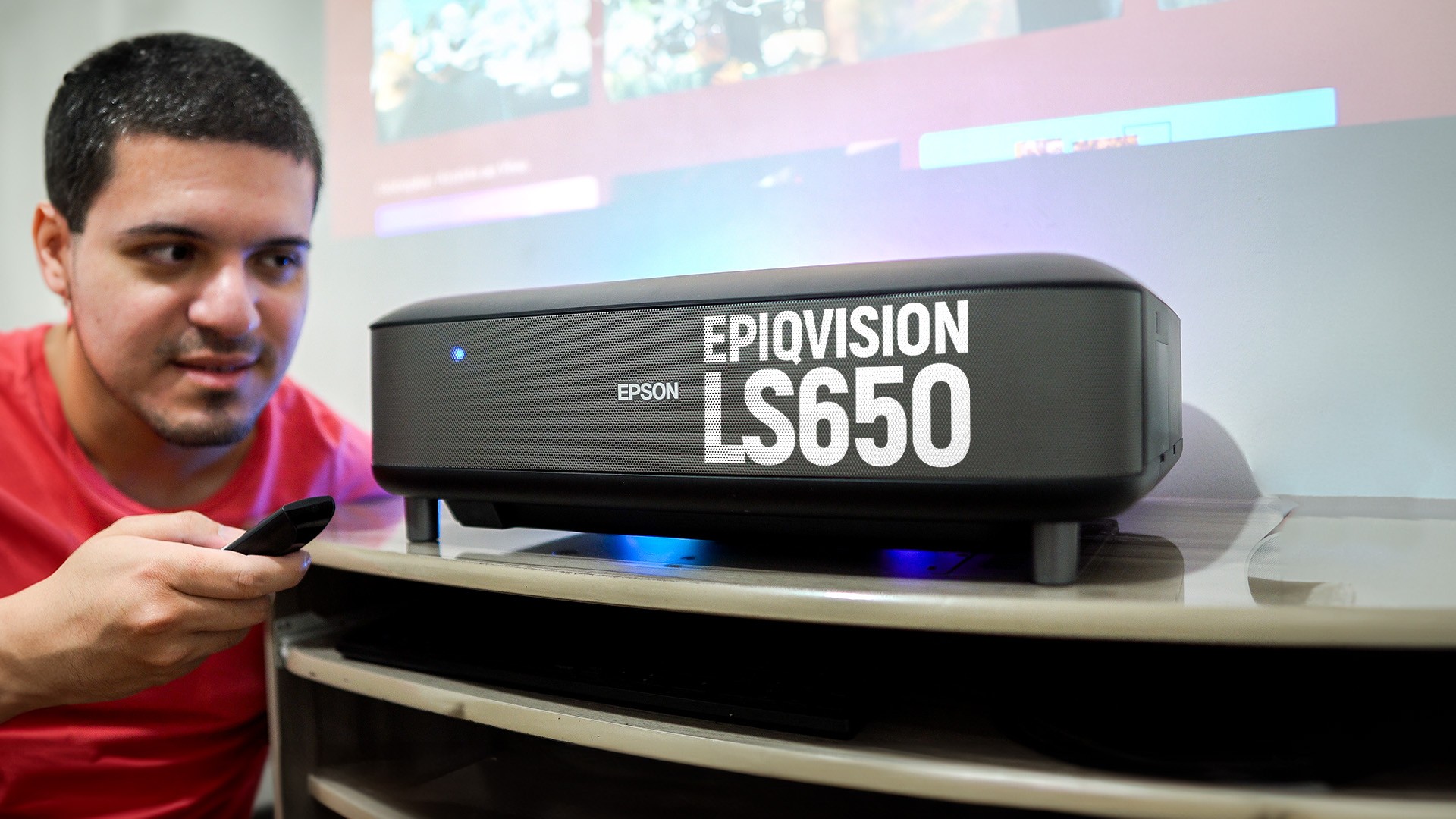 Epson Epiqvision LS650: premium projector gets image and sound right | Analysis / Review