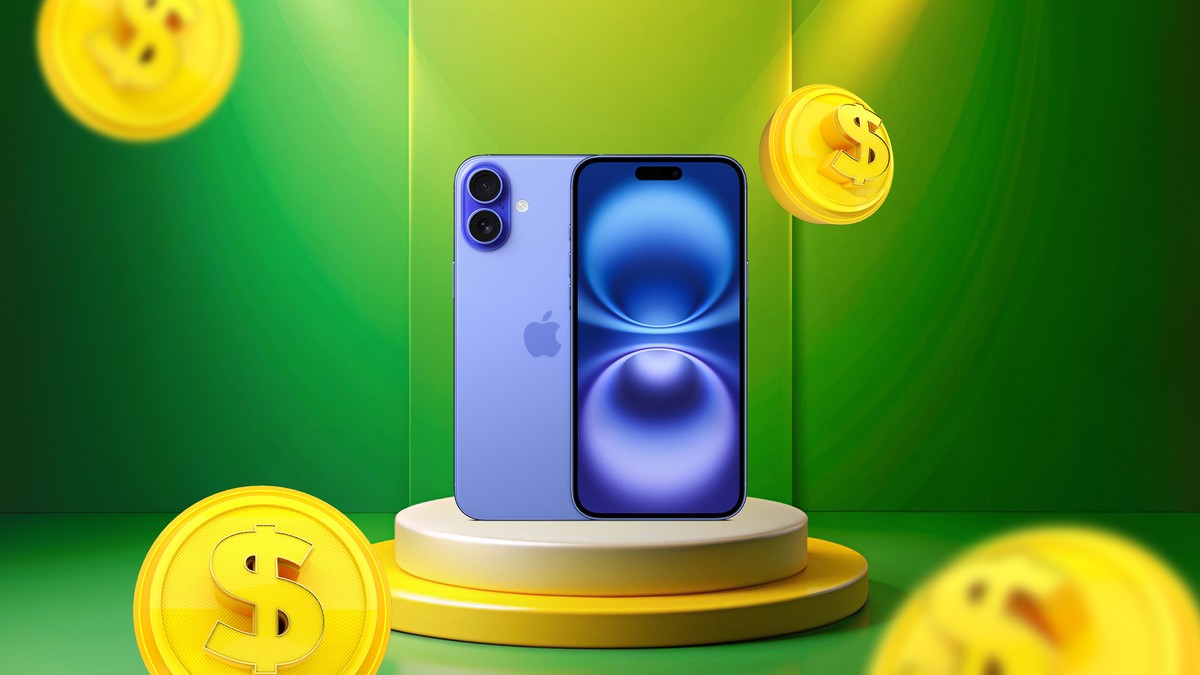 Em até 21x! iPhone 16 de 512 GB ganha até R$ 800 de desconto em oferta imperdível