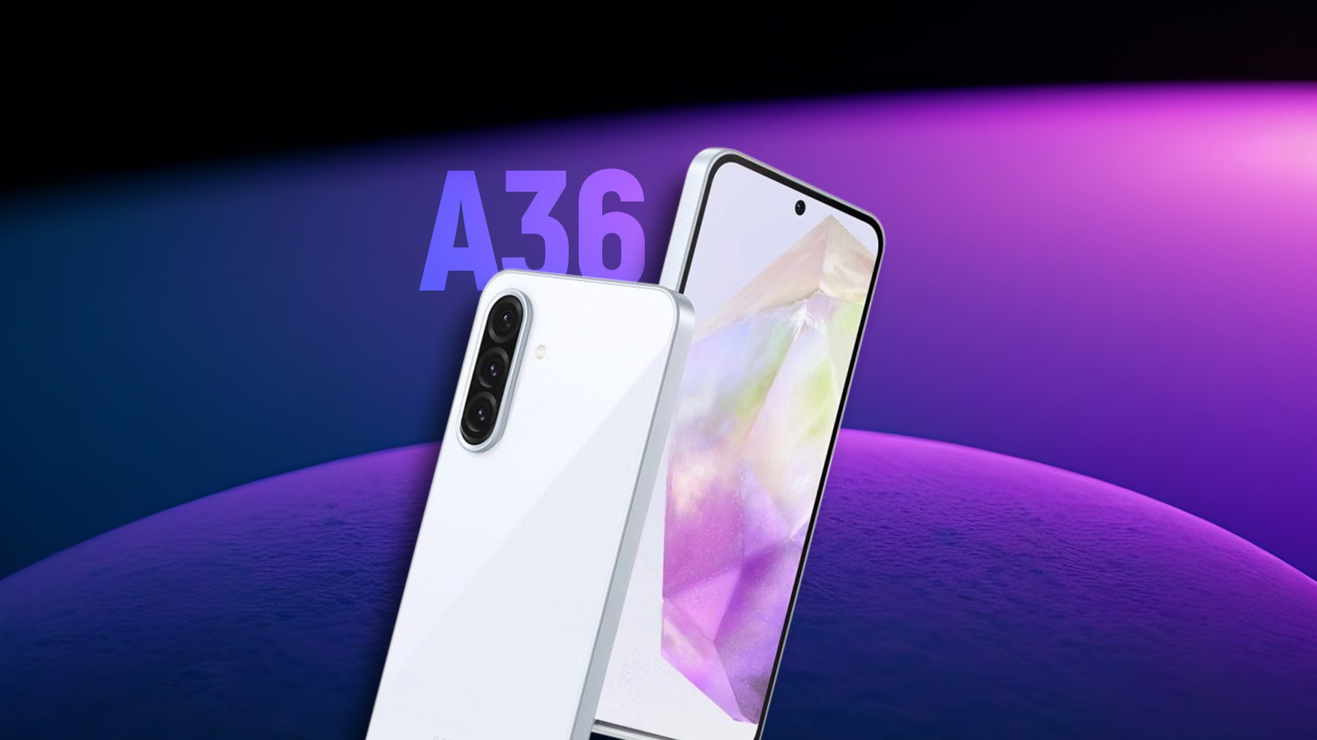 Samsung Galaxy A36 vaza em novas renders e confirma opções de cores