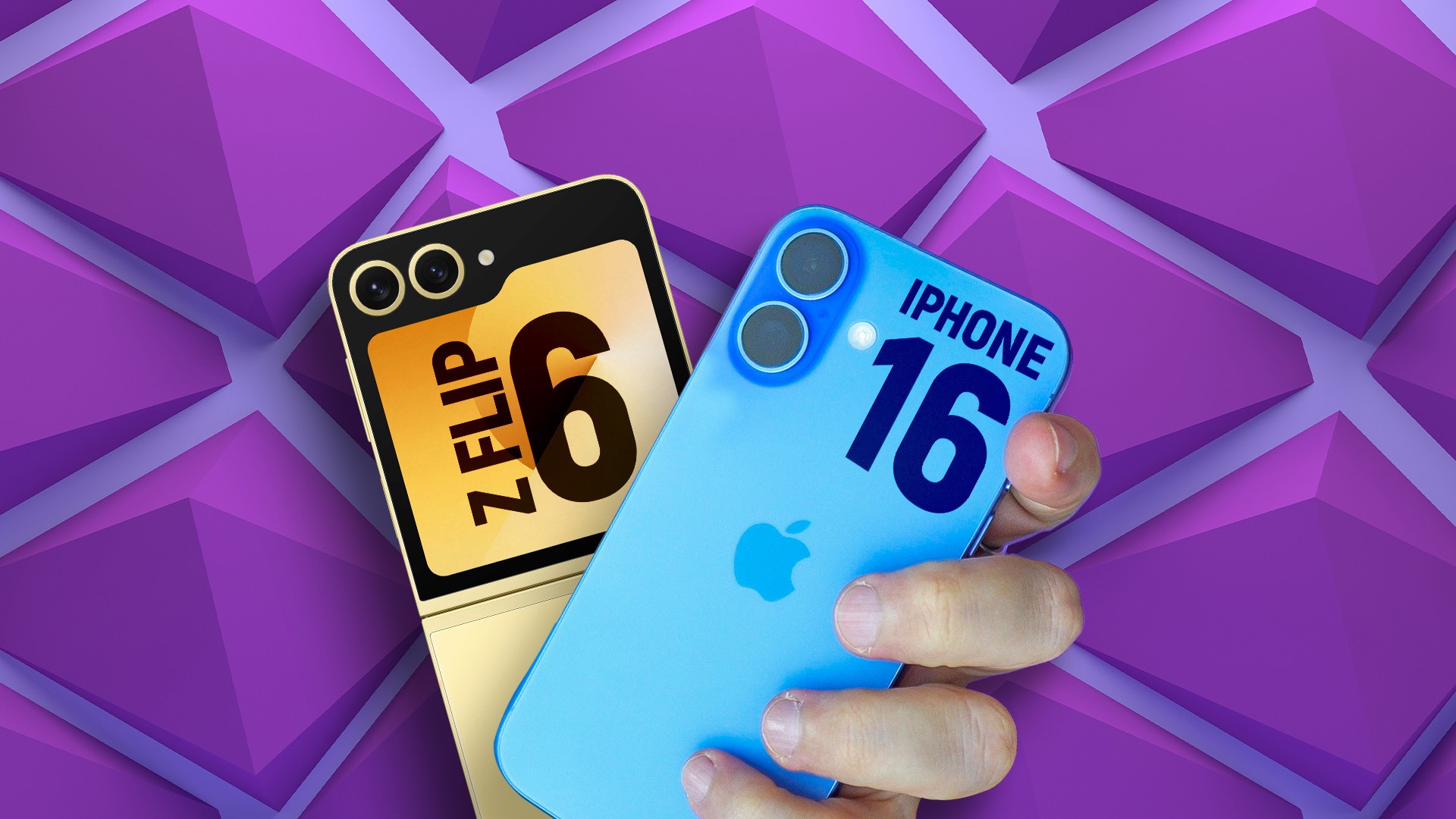 iPhone 16 vs Galaxy Z Flip 6: best compact cell phone, standard or foldable? | Comparative