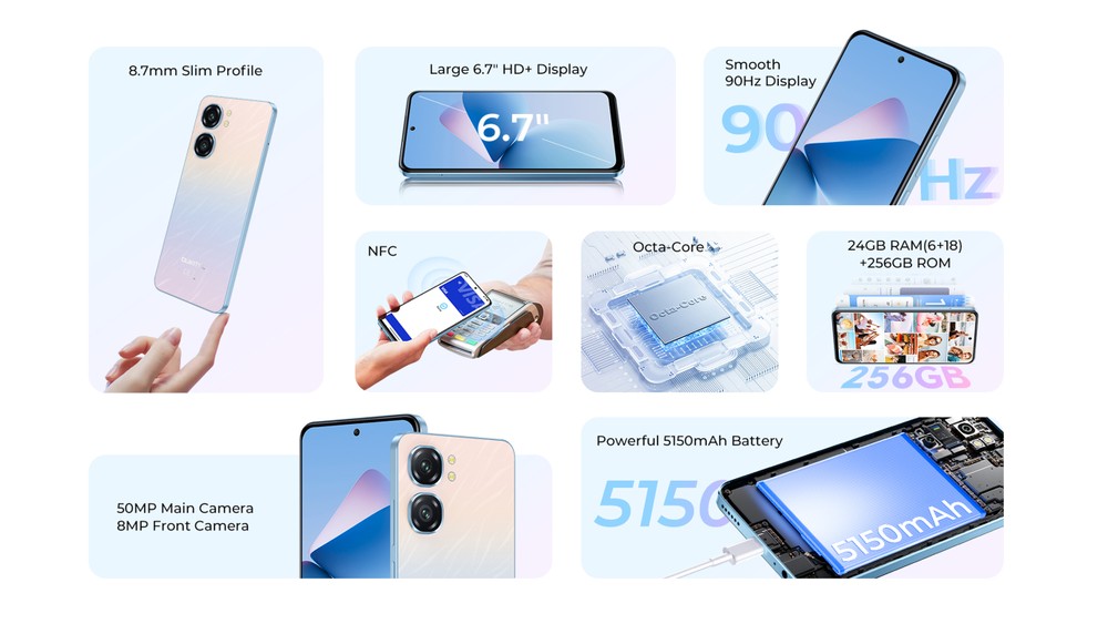 Oukitel C58 Pro chega ao AliExpress com preço camarada e câmera de