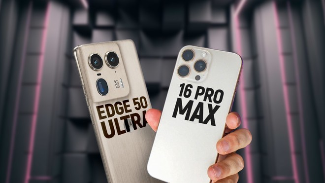 iPhone 16 Pro Max vs Edge 50 Ultra: which top cell phone is worth more to you? | Comparative