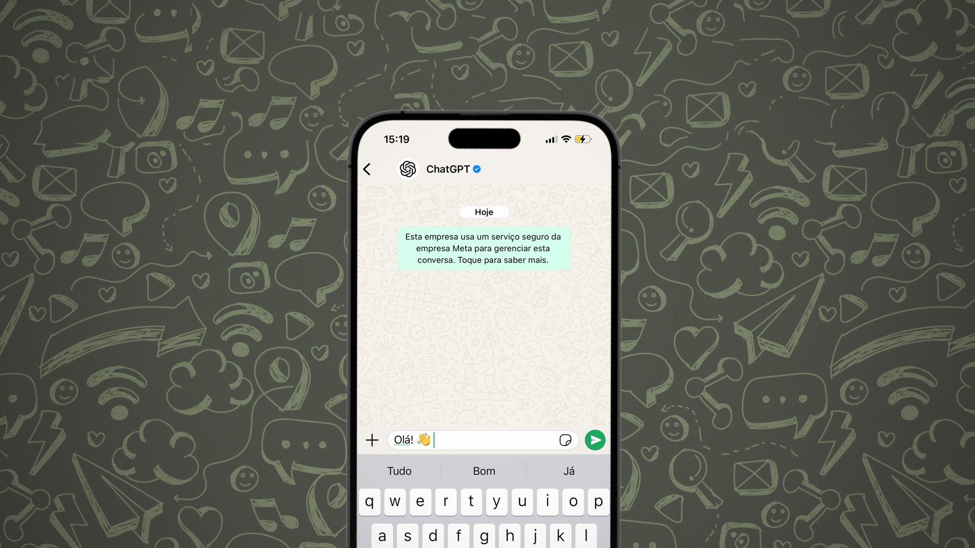 ChatGPT no WhatsApp é atualizado com suporte a imagens e mensagens de voz