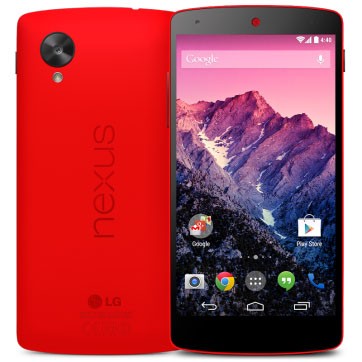 Nexus 5 vermelho começa a ser vendido na Google Play Store