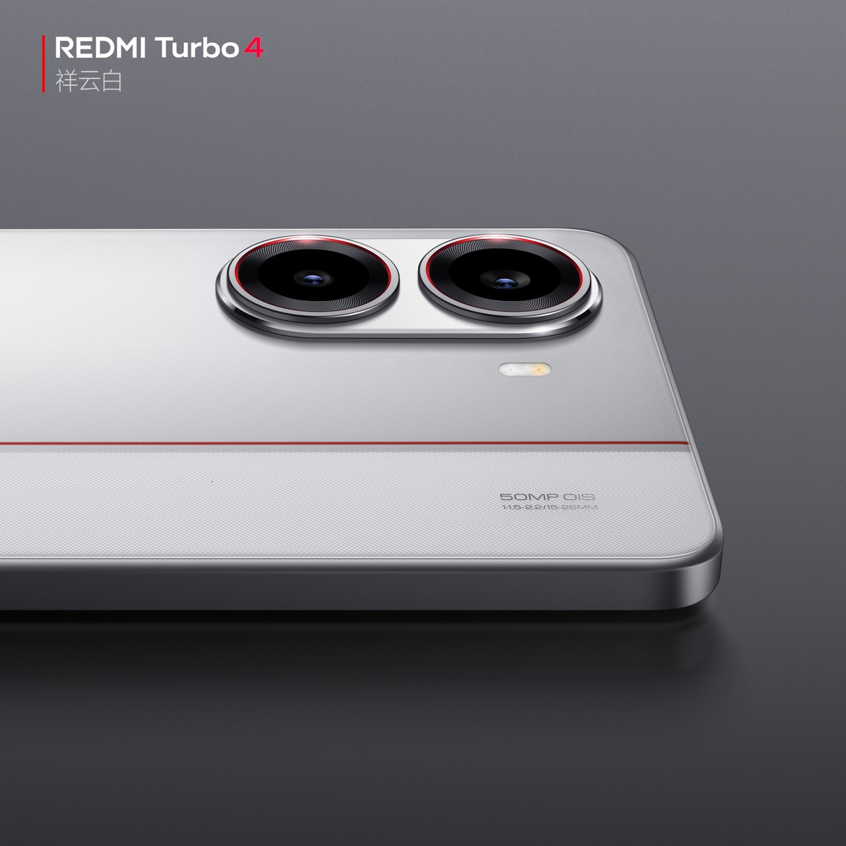 Redmi Turbo 4 ganha mais imagens oficiais com bateria de 6.550 mAh