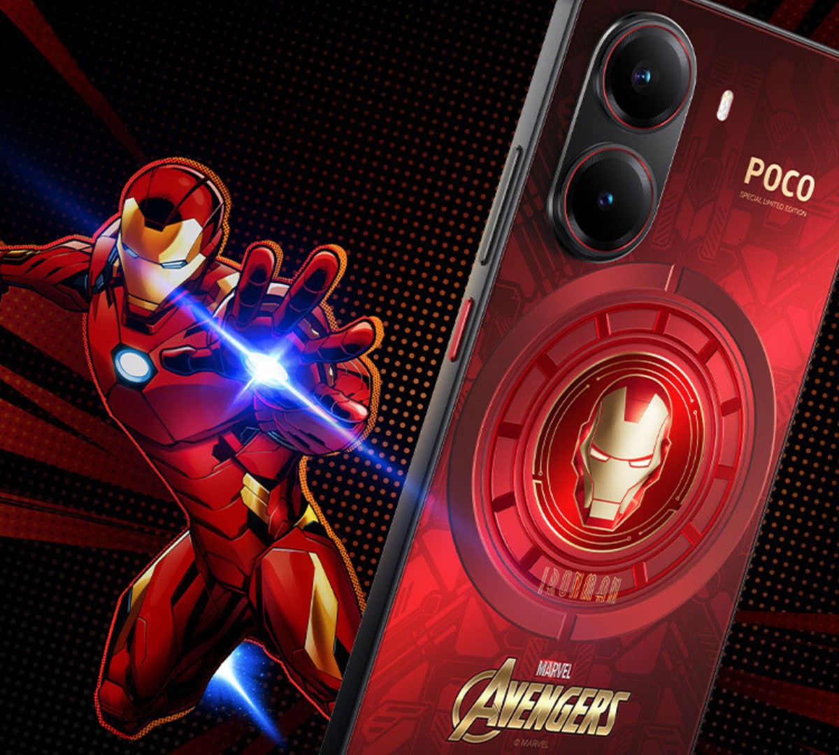 POCO X7 Pro tem versão inspirada no Homem de Ferro confirmada