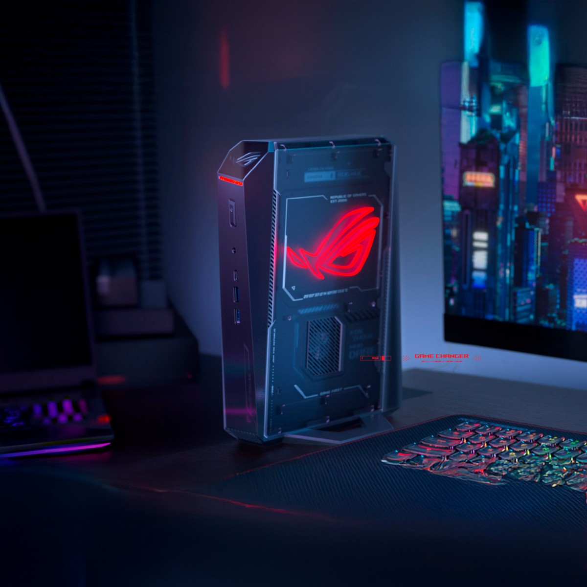 Intel NUC 9 i5 9300H ASUS RTX 2060 ミニPC ASUS ROG NUC 2025 é novo mini PC gamer com GPU RTX 5080 em chassi